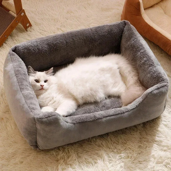 Cozy Cat Cuddle Basket